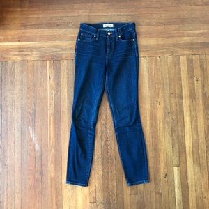 Madewell High Riser Skinny Jeans